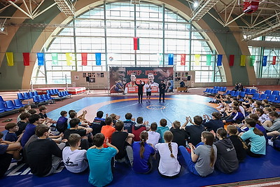 Мастер-классы от белорусских и российских олимпийцев для юных спортсменов прошли в Минске