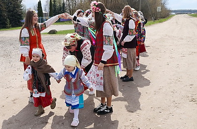 Сохранение традиций. Весенний обряд \"Ваджэнне Сулы\" в Гомельском районе