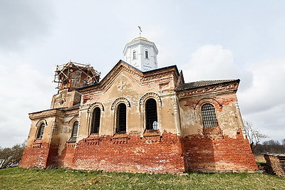 Восстановление памятника архитектуры конца XIX века продолжается в Бешенковичском районе