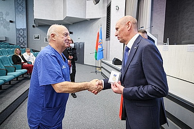 Шесть палат для ветеранов войн и труда открыли в 10-й городской клинической больнице Минска