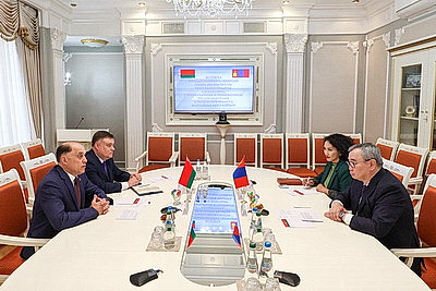 Актуальные вопросы межгосударственного взаимодействия: Вольфович встретился с послом Монголии