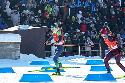 Команда Беларуси выиграла смешанную эстафету на домашнем этапе Кубка Содружества