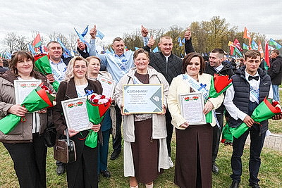 Белорусы отмечают Праздник труда