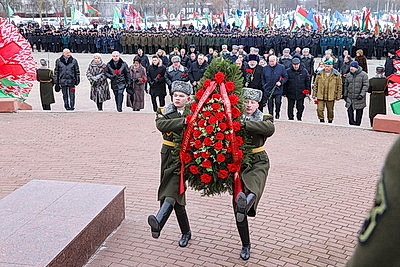 В Гомеле прошел митинг в честь 37-й годовщины вывода советских войск из Афганистана