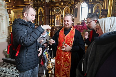 Экскурсию в Свято-Покровский кафедральный собор организовали для незрячих гродненцев
