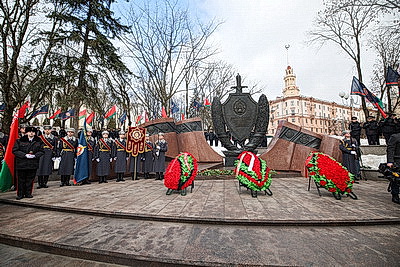 В Минске почтили память погибших при исполнении служебного долга сотрудников милиции