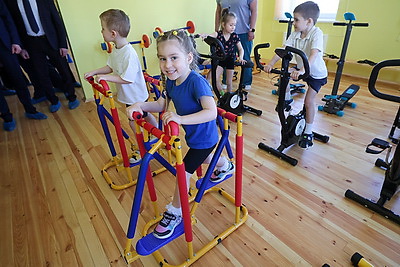 Новый детский сад с бассейном на 175 мест открыли в Орше