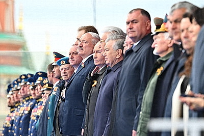 Лукашенко в Москве принял участие в торжествах в честь Дня Победы