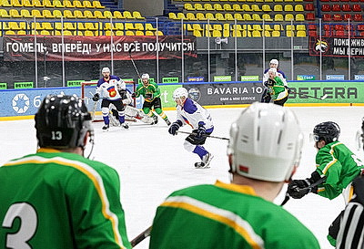 Сборная Брестской области выиграла бронзу республиканских соревнований по хоккею среди любительских команд