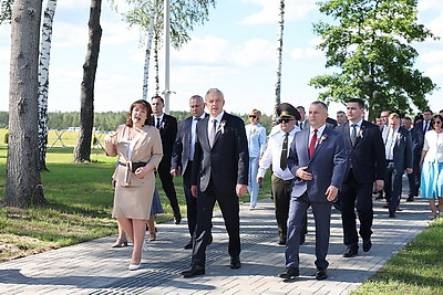 Комплекс в честь операции \"Багратион\" открыли после масштабной реконструкции в Светлогорском районе