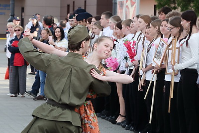 Участники \"Поезда памяти\" продолжают свое путешествие по Беларуси