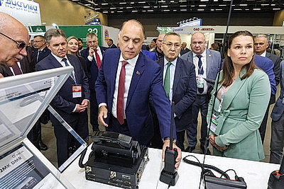 Выставка \"Национальная безопасность. Беларусь-2026\" проходит в Минске