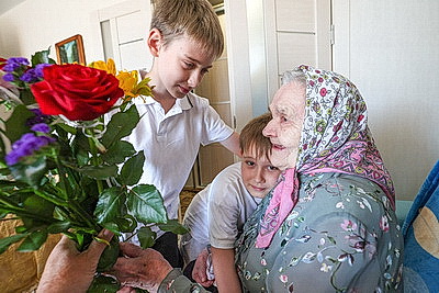 В Витебске поздравили Марию Катульскую со 100-летием