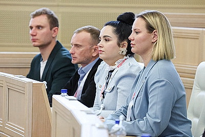 В Совете Республики прошла встреча с участниками образовательного проекта \"Модуль\"