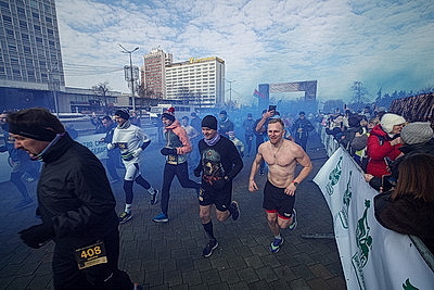 \"Забег настоящих мужчин\" состоялся в Минске