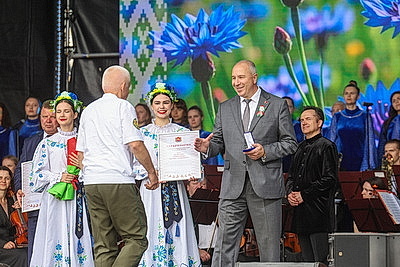 Празднование Дня Независимости в Гродно