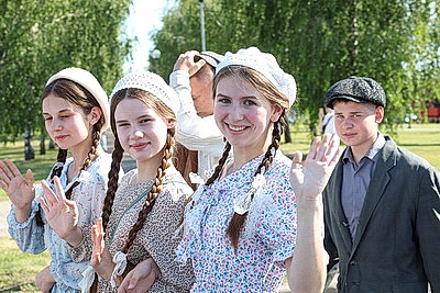 В Бресте воссоздали атмосферу последнего мирного дня 1941 года