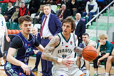 Баскетболисты \"МИНСКА\" одержали победу над могилевским \"Борисфеном\"