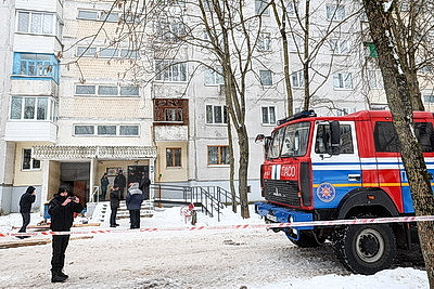 В Витебске спасатели выезжали по сообщению о проседании плиты в квартире многоэтажки