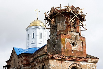 Восстановление памятника архитектуры конца XIX века продолжается в Бешенковичском районе