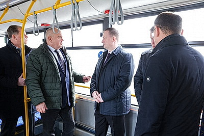 На повестке - перспективы реализации инвестпроектов. Турчин посетил \"БЕЛДЖИ\"