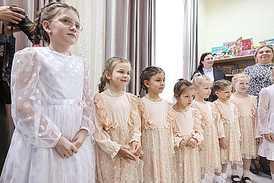 Кочанова посетила воспитанников детского дома семейного типа в Гродно