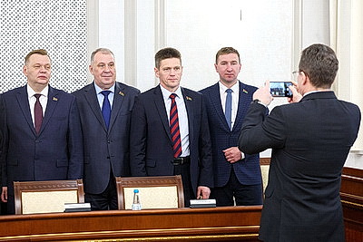 Председателя Совета Компартии Беларуси Камая поздравили в Палате представителей с 90-летием