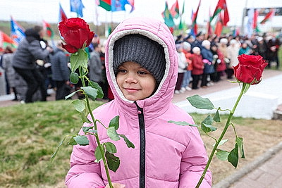 В Беларуси отдали дань уважения бывшим узникам фашистских концлагерей