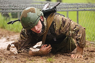 Испытания на право ношения черного берета проходят в Минском районе
