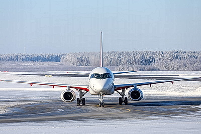 Национальный аэропорт Минск впервые провел зимнюю споттинг-сессию для фотографов