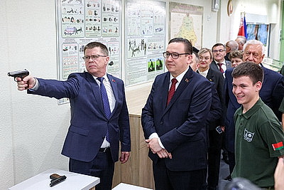 Центр военно-патриотического воспитания открыли в МИТСО