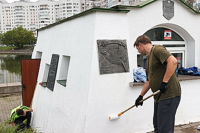 \"Память в наших руках\". Мемориал воинам-интернационалистам в Минске благоустроили к значимой дате
