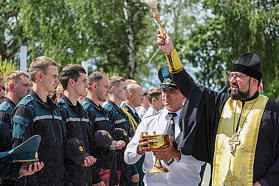 Празднование Дня пожарной службы состоялось в Гомеле