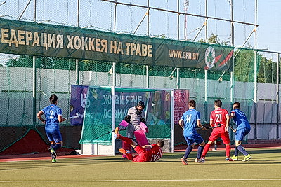 \"Строитель\" удвоил перевес в финале чемпионата Беларуси по хоккею на траве