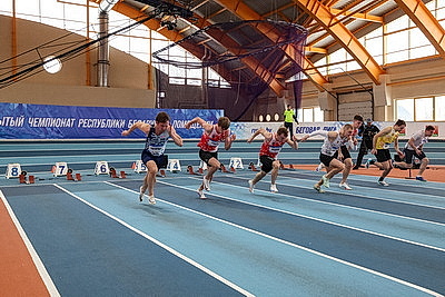 Чемпионат Беларуси по легкой атлетике в помещении стартовал в Могилеве
