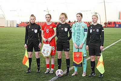 Сборная России WU-16 одержала победу над сборной Беларуси в турнире развития УЕФА