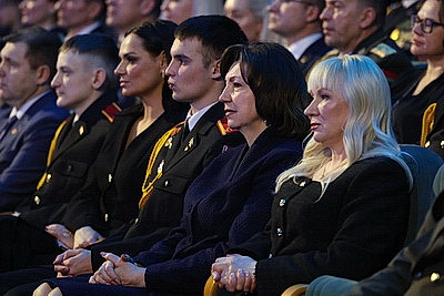 Во Дворце Республики прошло торжественное собрание, посвященное Дню милиции