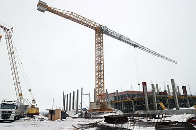 Физкультурно-оздоровительный комплекс строится в Петрикове