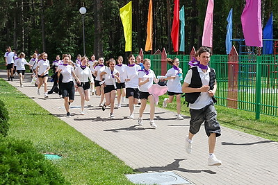 В \"Зубренке\" отдыхают дети из разных стран