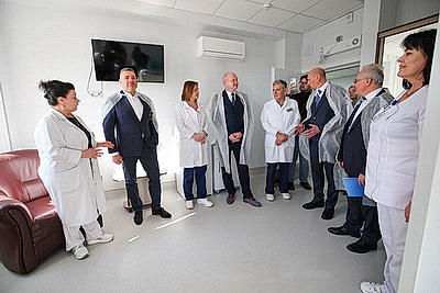 Шесть палат для ветеранов войн и труда открыли в 10-й городской клинической больнице Минска