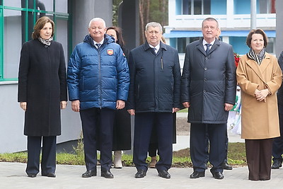 Новый корпус открыли в детском реабилитационно-оздоровительном центре \"Свитанак\" в Пинском районе