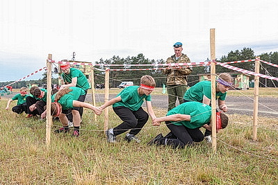 В Бресте проходит масштабный финал военно-патриотической игры \"Зарница\"