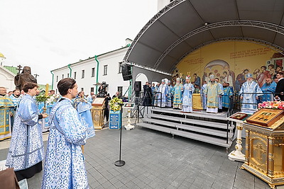 V Всебелорусский крестный ход завершился в столице в день Минской иконы Божией Матери