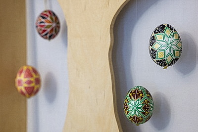 В музее Якуба Коласа представили искусство росписи яиц