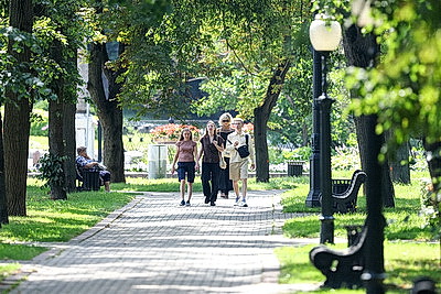 Яркие кадры лета в Минске