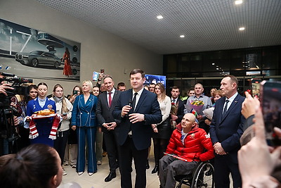 Белорусская делегация вернулась с зимних Паралимпийских игр