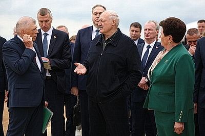Лукашенко ознакомился с развитием племенного животноводства