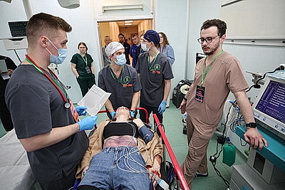 Операция \"Спасение\". Олимпиада по анестезиологии и реаниматологии для студентов-медиков прошла в Минске