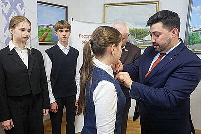 Более 40 ребят вступили в ряды общественных объединений Могилева