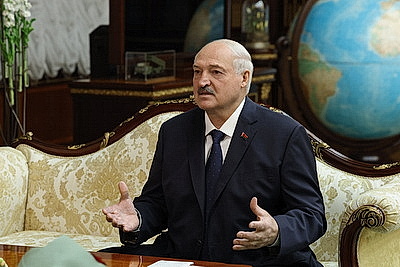Лукашенко встретился с губернатором Санкт-Петербурга